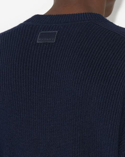 Maglione barry in lana merino - Midnight - Man - 4