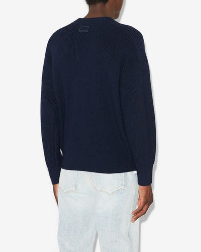 Maglione barry in lana merino - Midnight - Man - 8