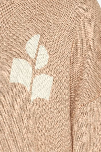 Pull nash col roulé à logo - Camel - Woman - 9