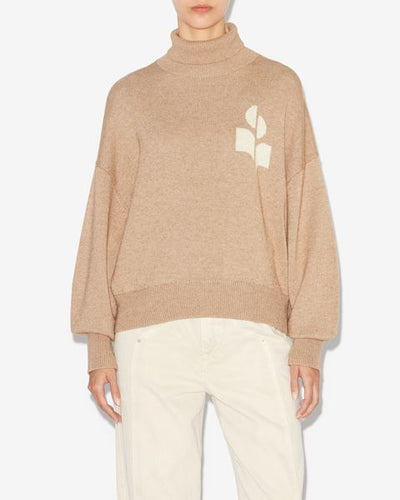Nash pullover in cotone e lana - Camel - Woman - 9