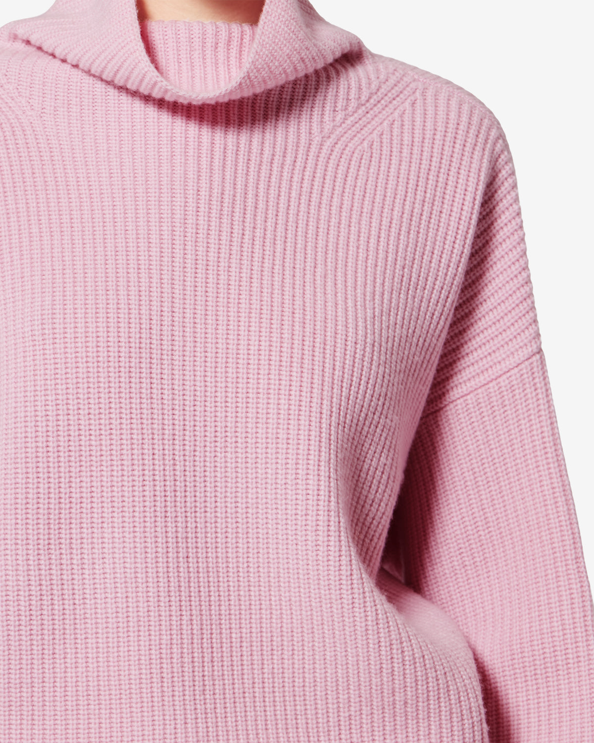 Maglione in lana merino e cashmere brooke - Rosa - Woman - 2