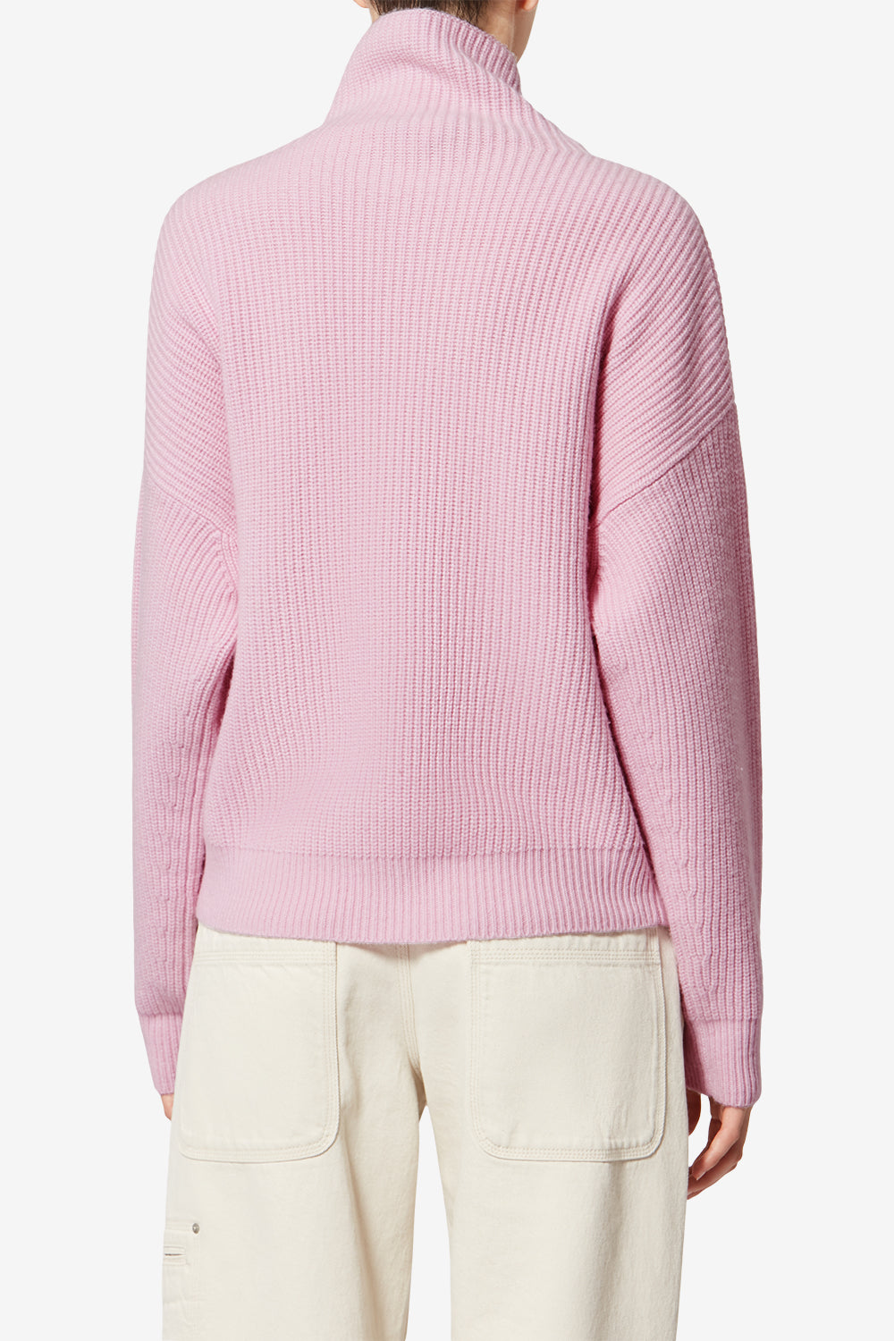 Brooke cashmere and merinos wool sweater - Pink - Woman - 5
