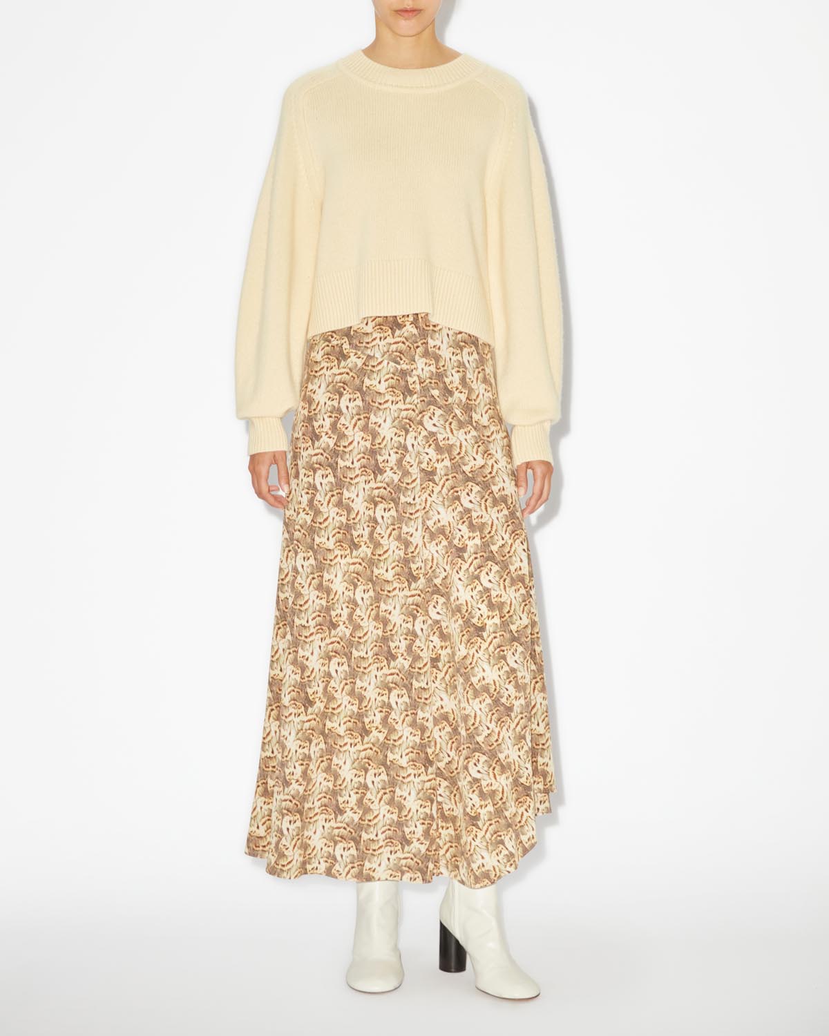 Leandra cashmere pullover Woman Pollen 2