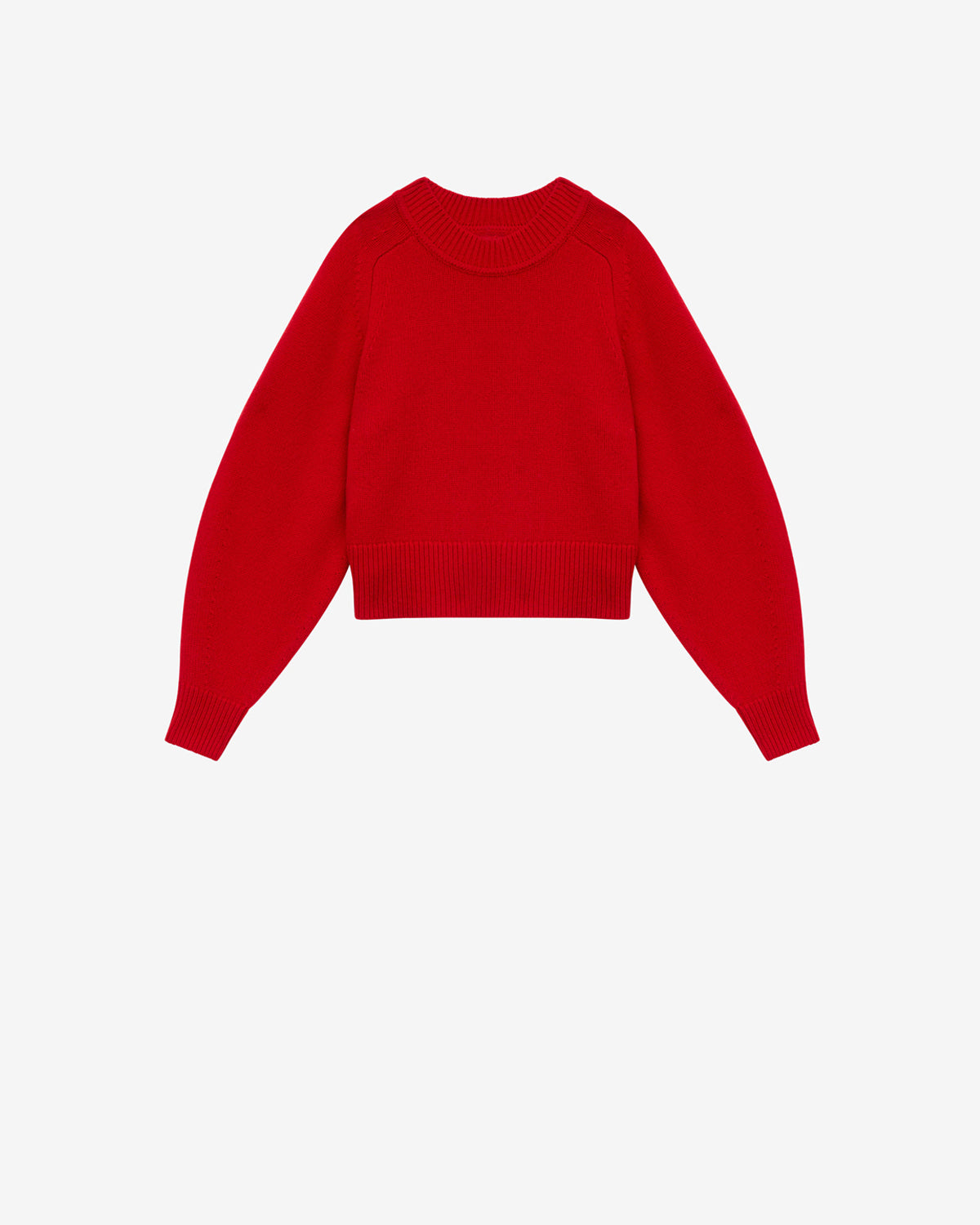 Leandra merinos wool and cashmere sweater - Poppy red - Woman - 5