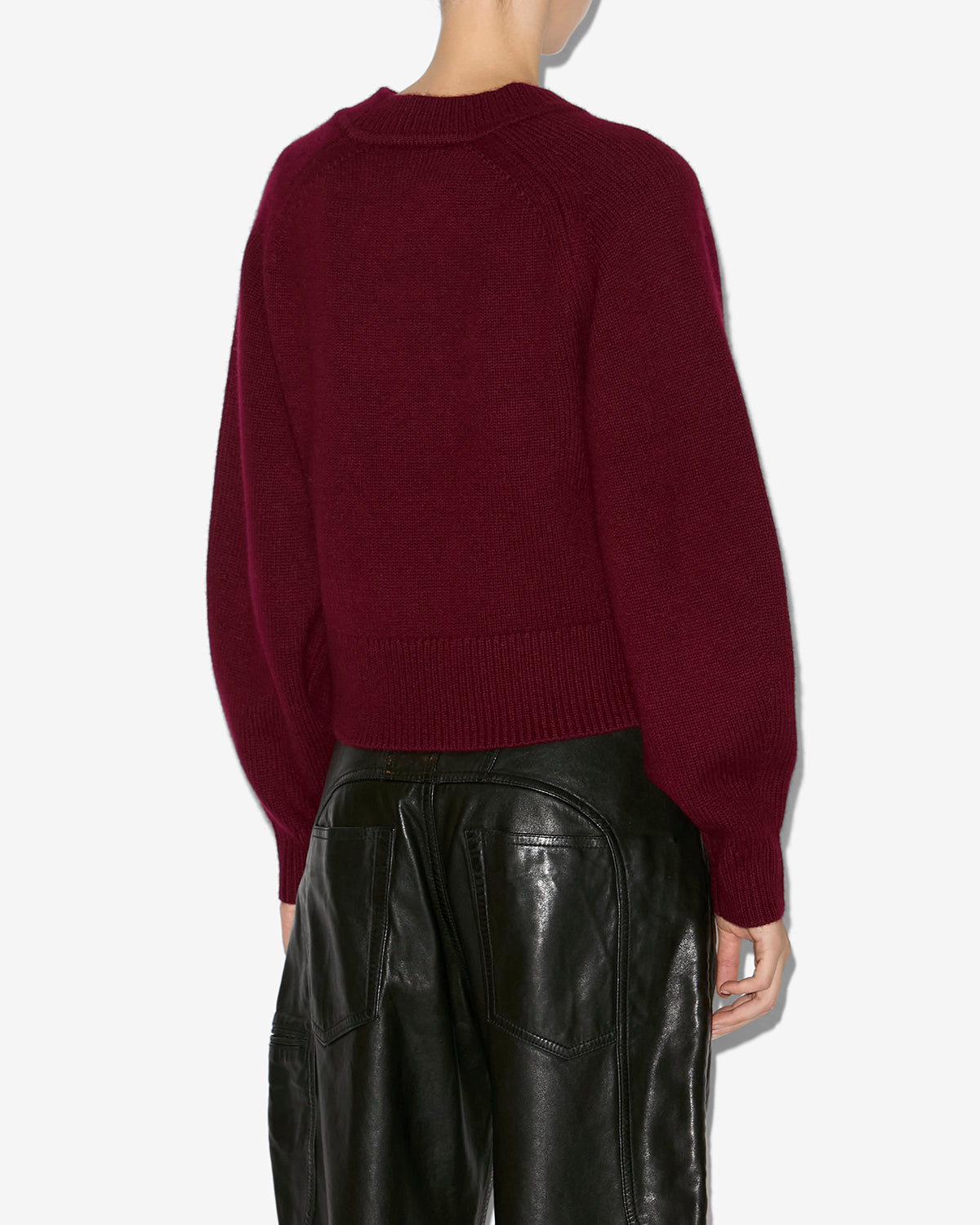 Leandra sweater Woman Burgundy 4