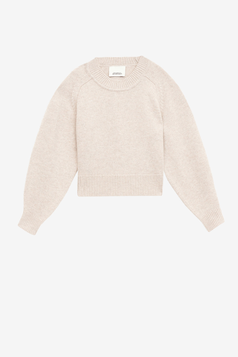 Leandra merinos wool and cashmere sweater - Light beige - Woman - 1