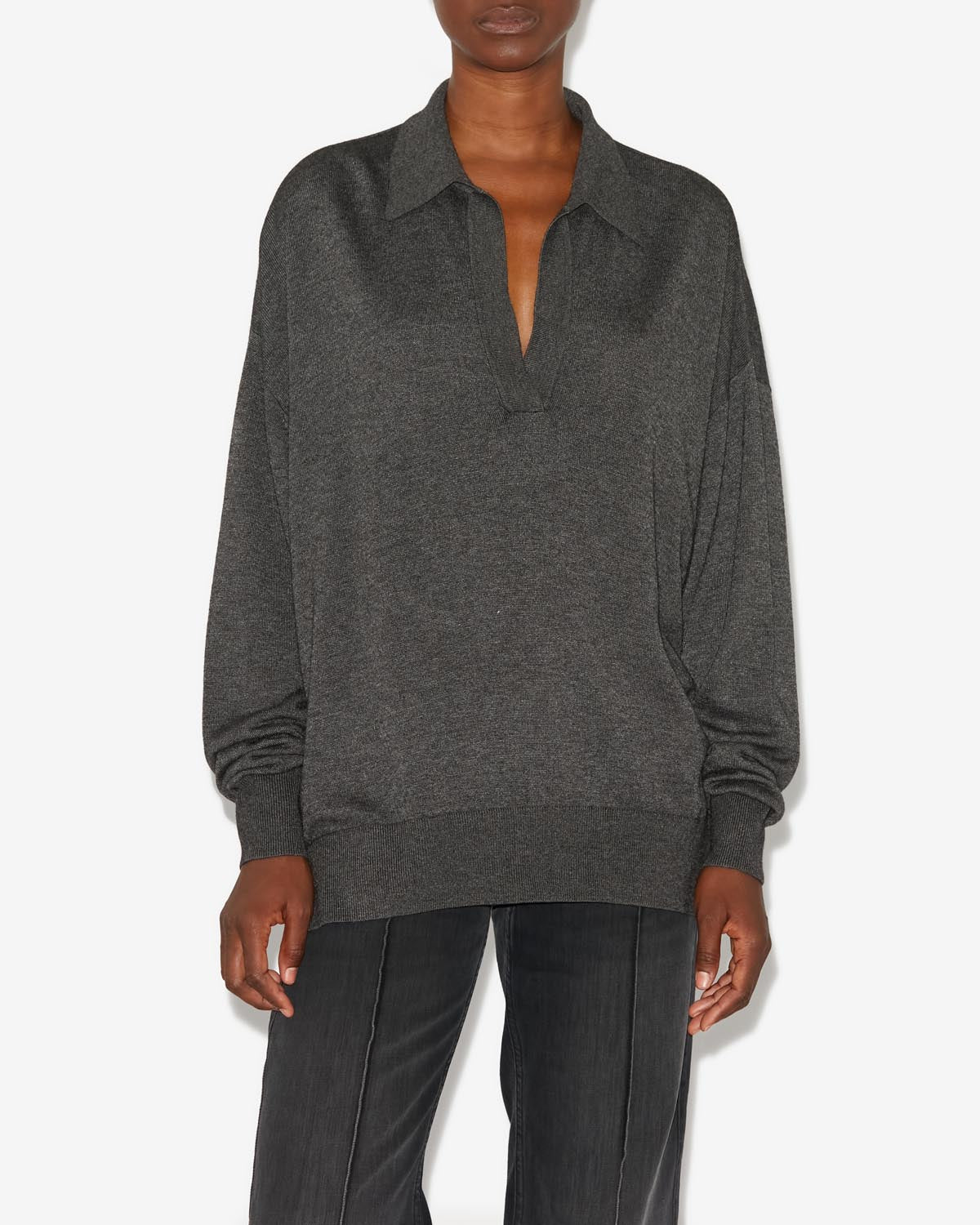 Pullover galix Woman Anthracite 4