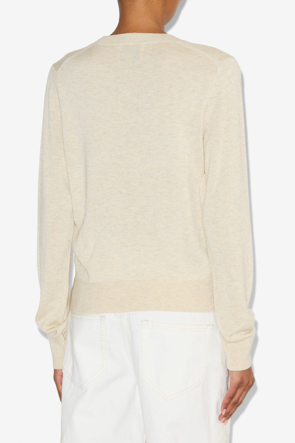 Pull cosima en maille drapée - Écru - Woman - 5