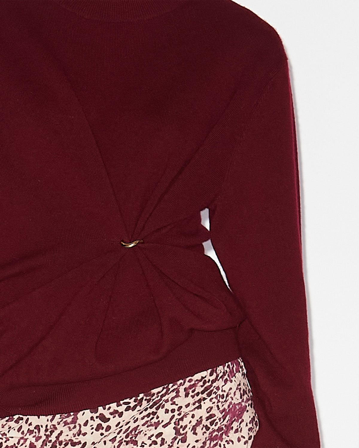 Pullover ilaria Woman Bordeaux 2