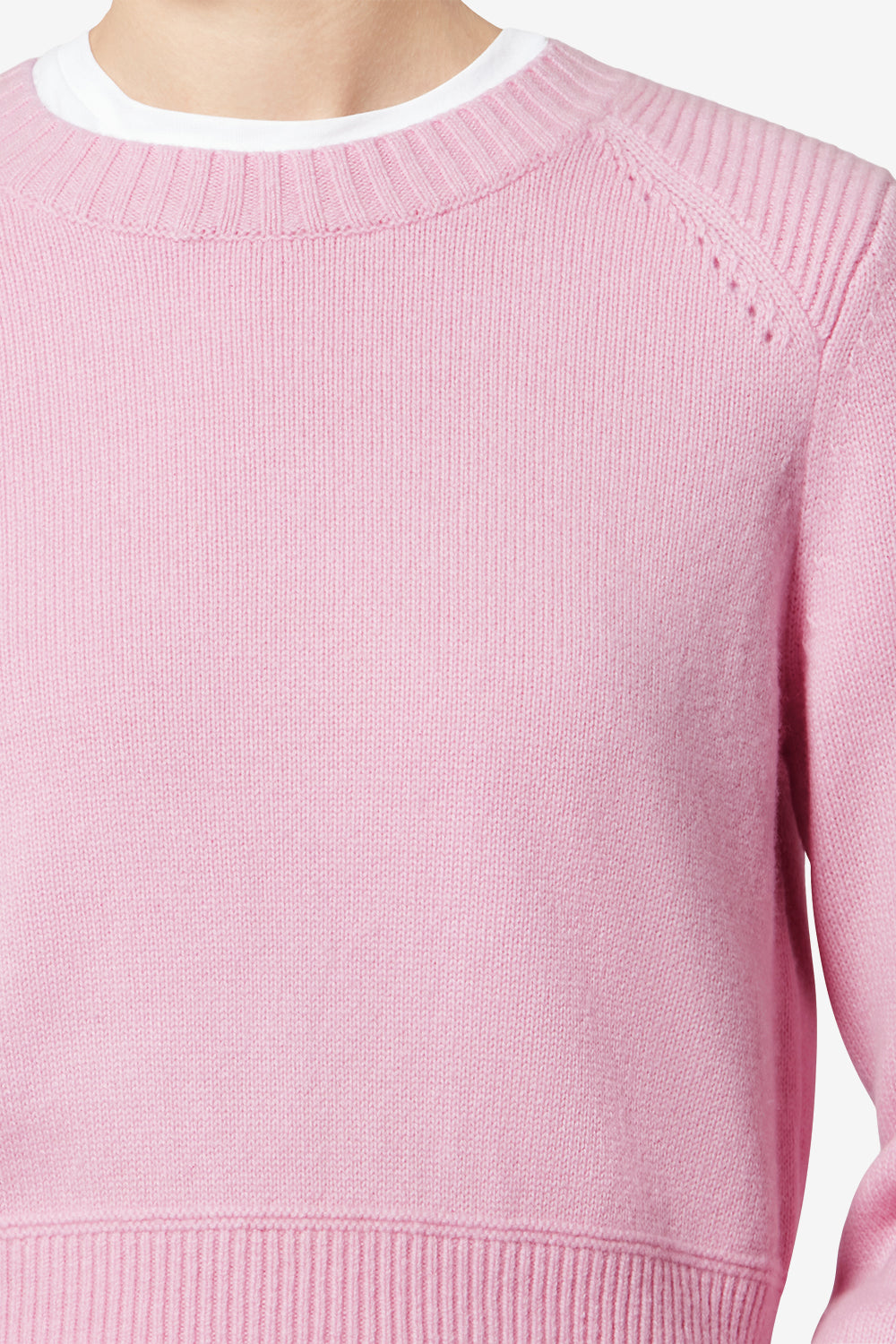 Maglione cornelia in lana - Rosa - Woman - 3