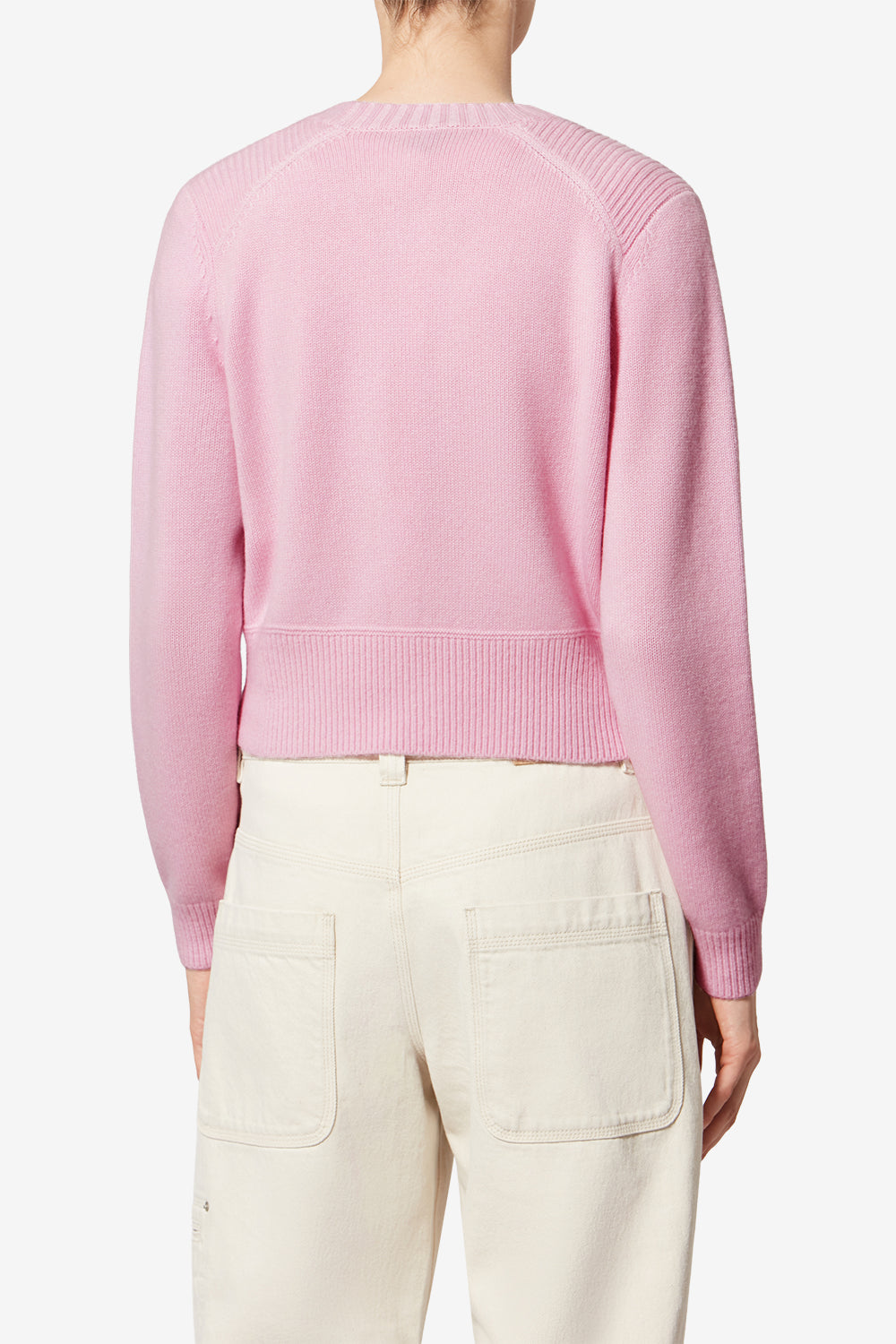 Maglione cornelia in lana - Rosa - Woman - 5