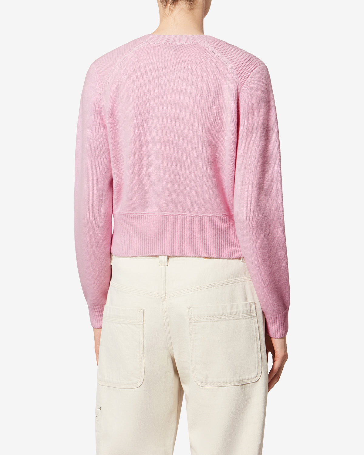 Pull cornelia en laine - Rose - Woman - 4