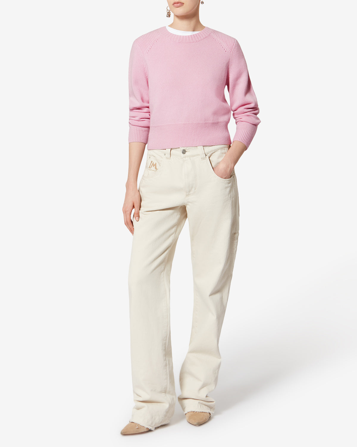 CORNELIA セーター 女性 ピンク | ISABEL MARANT 公式サイト