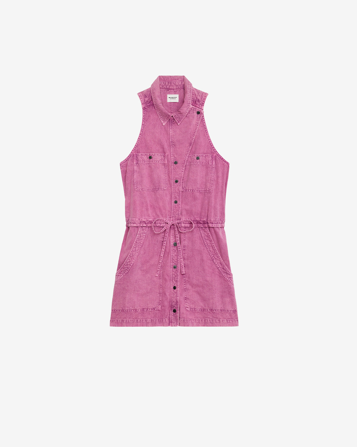 Ines xxx cotton dress - Rosa - Woman - 5