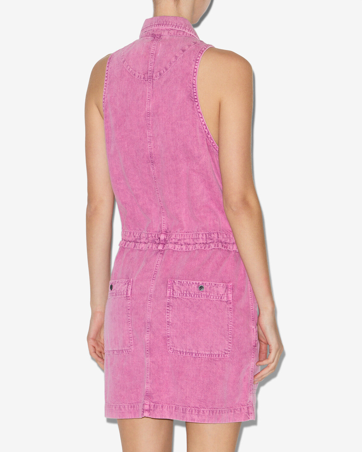 Ines xxx cotton dress - Rosa - Woman - 4