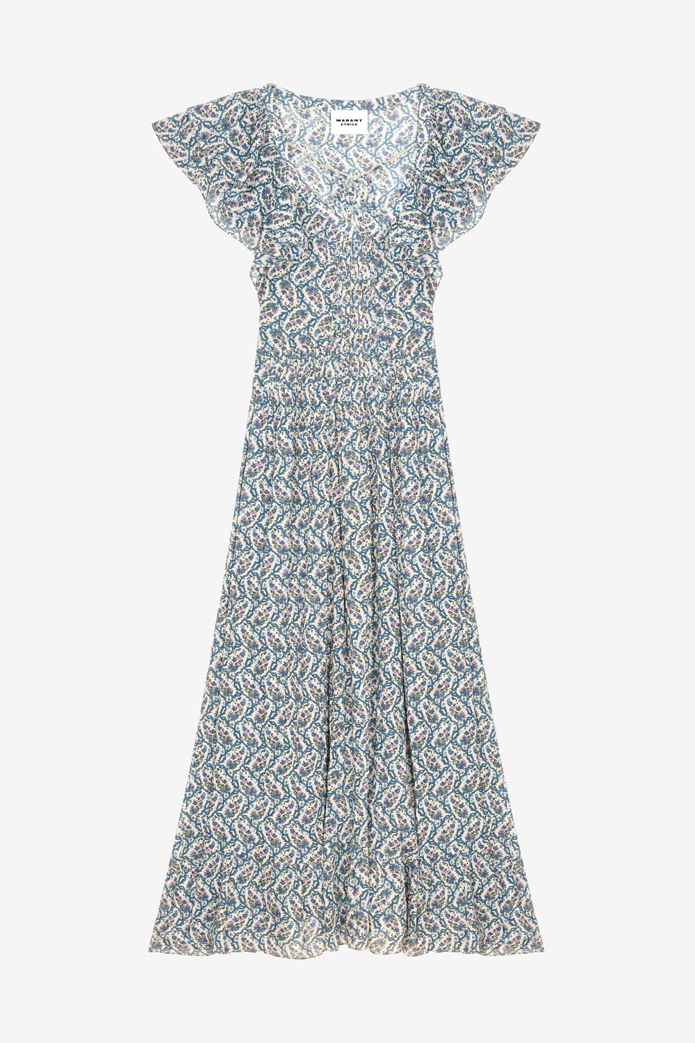 Godralia long flowing dress - Ecru - Woman - 1