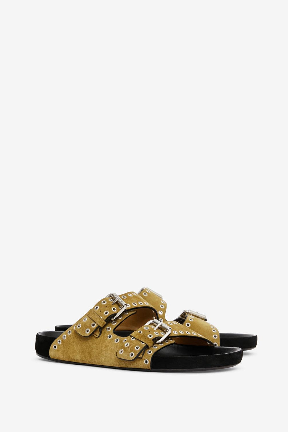 Sandali aperti in pelle lennyo - Taupe - Woman - 3