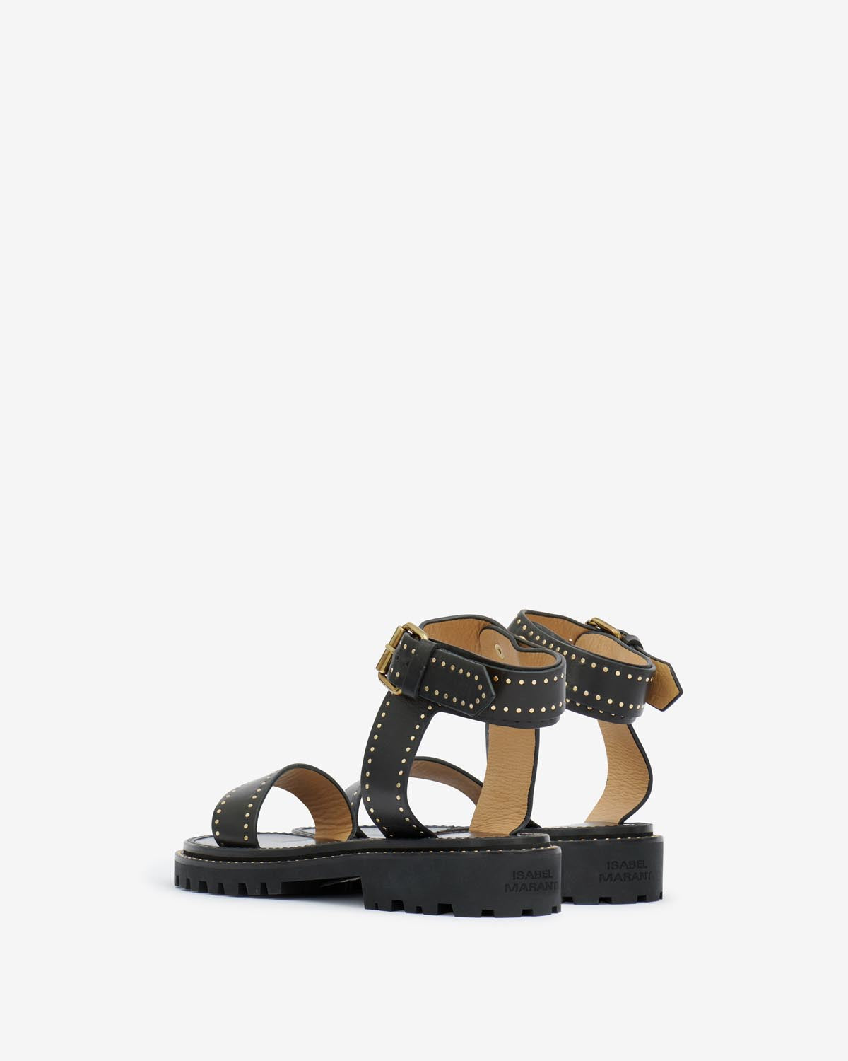 Breena Sandals Woman black | ISABEL MARANT Official online store