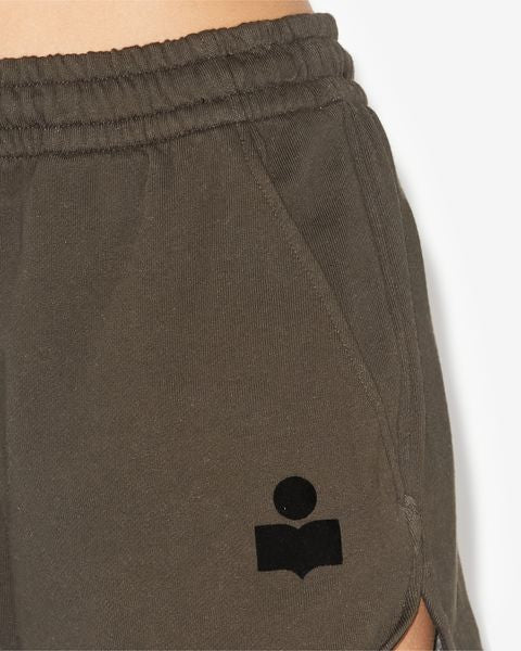 Mifa logo shorts Woman Nero lavato 4