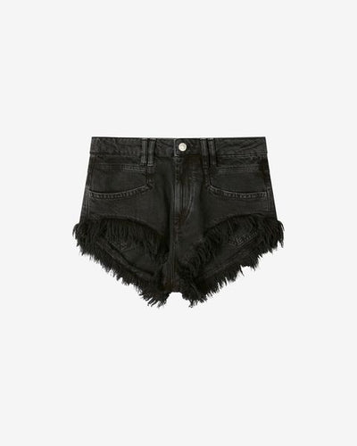 Pantalones cortos vaqueros eneidao - Negro lavado - Woman - 5