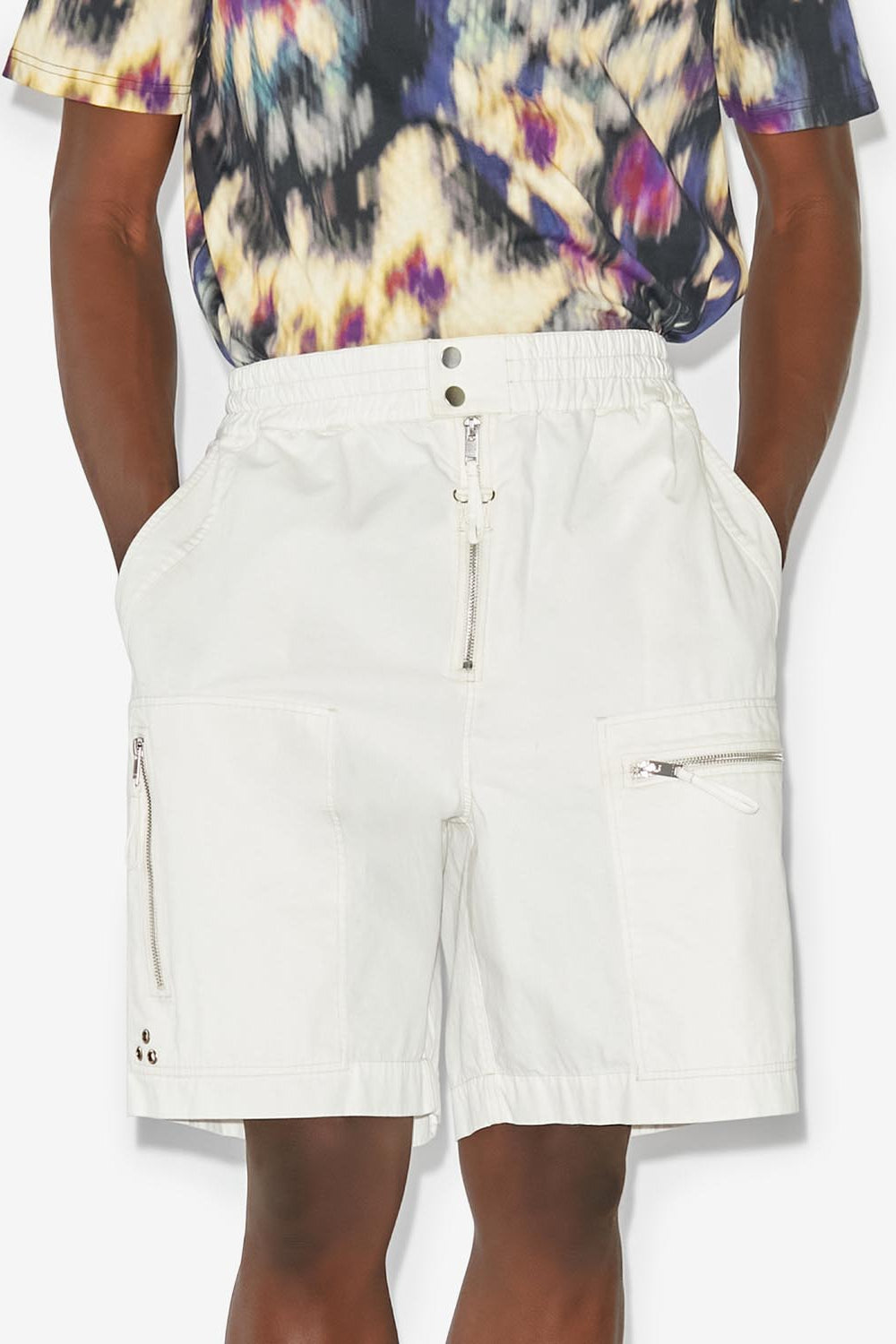 Nahlan shorts - Ecru - Man - 4