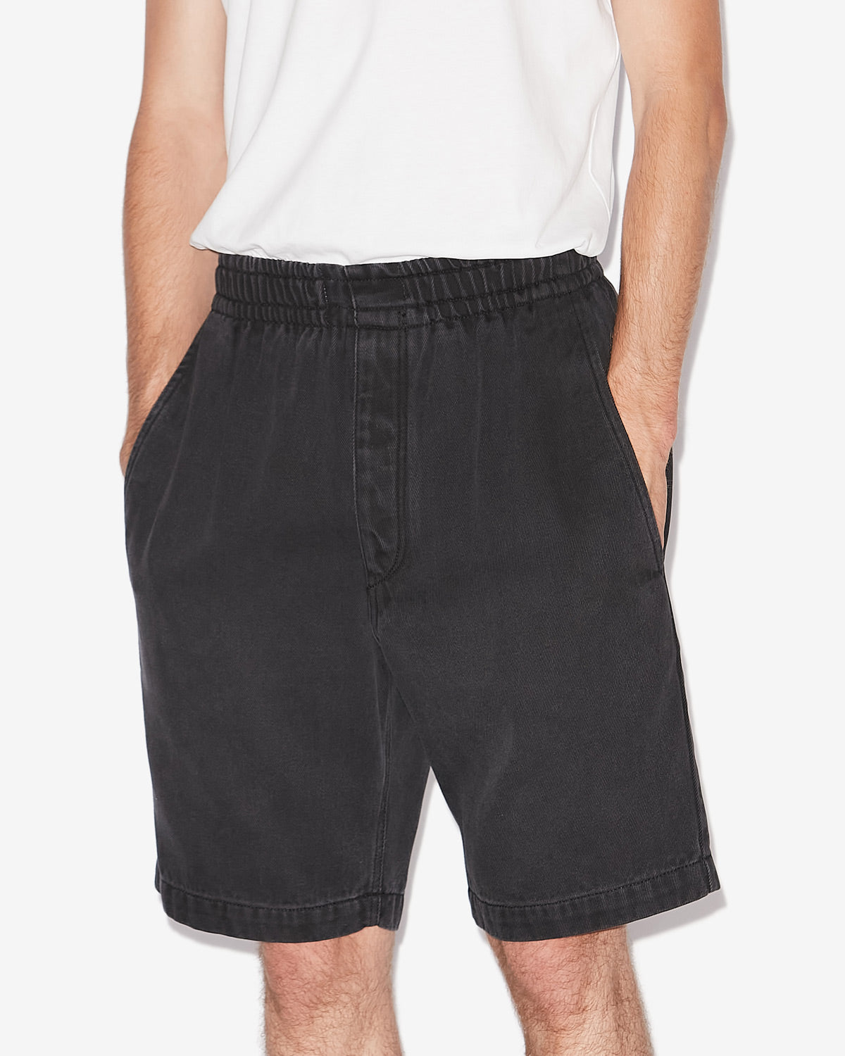 Short tyler Man Noir délavé 4