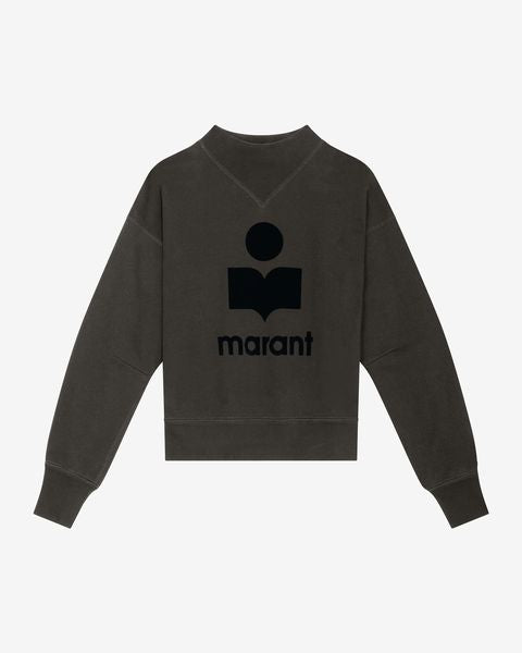 Moby sweatshirt Woman Black 1