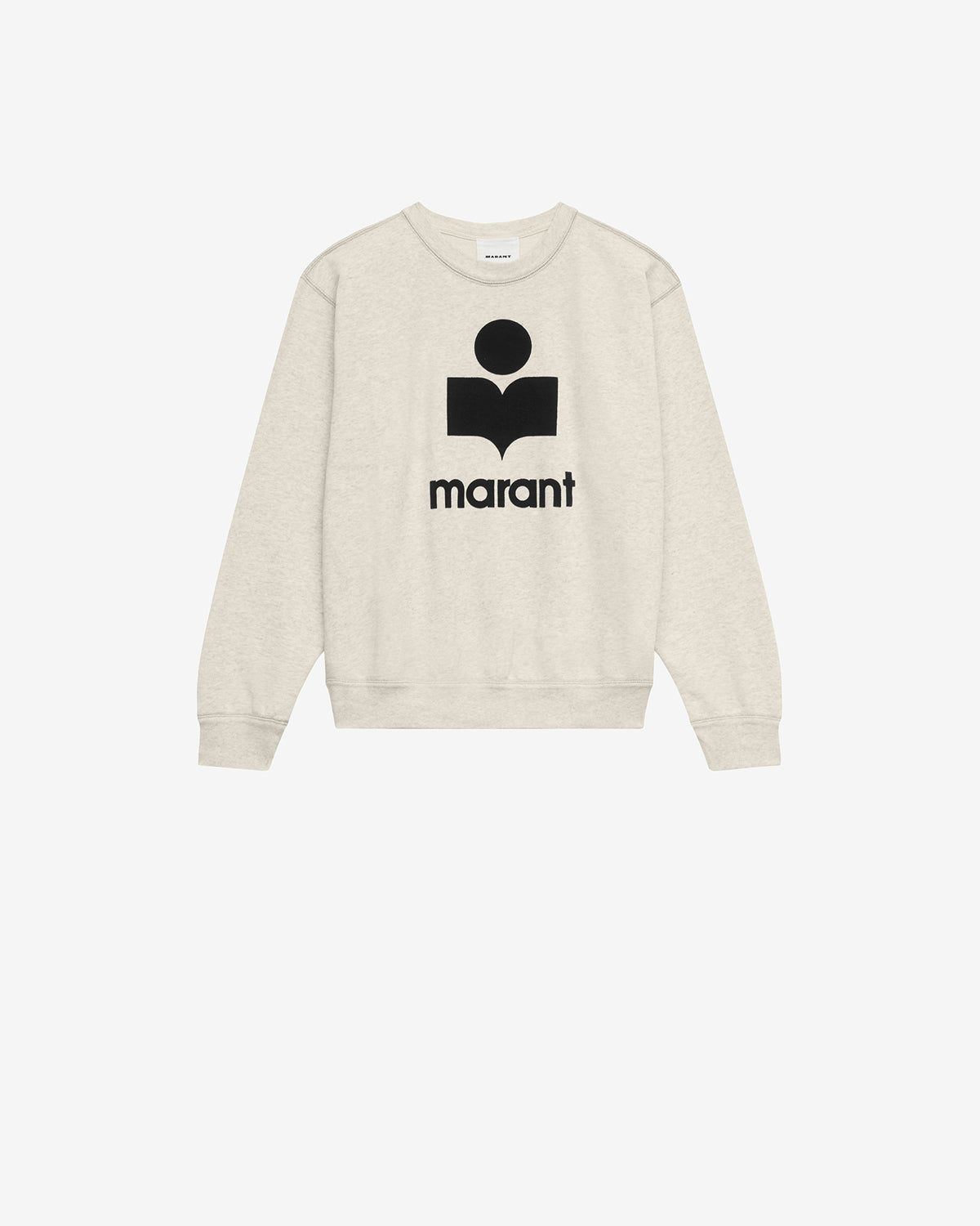 Felpa mikoy con logo in cotone - Ecru - Man - 5