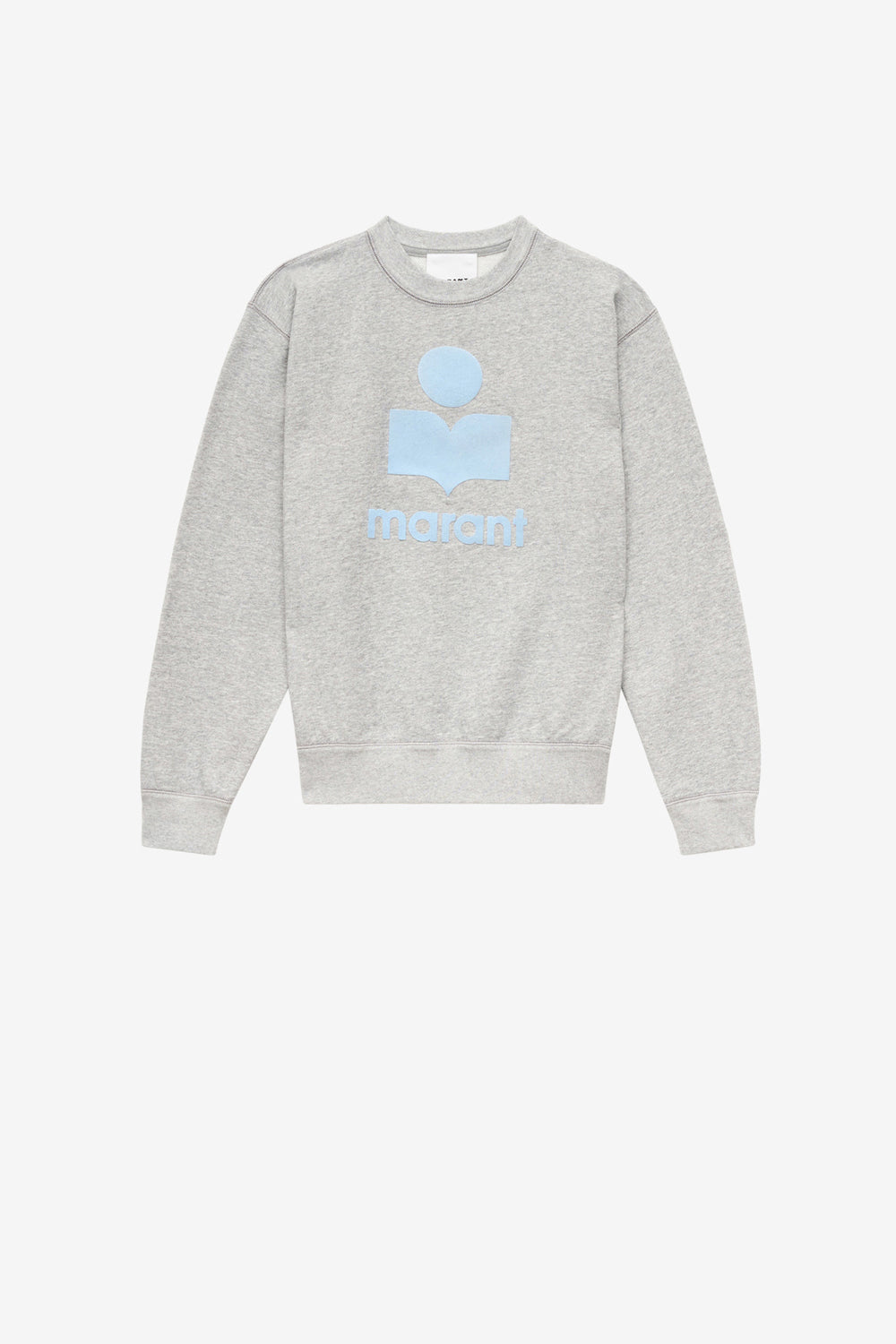 Mikoy 로고 면 스웨트셔츠 - Gray-ice blue - Man - 1