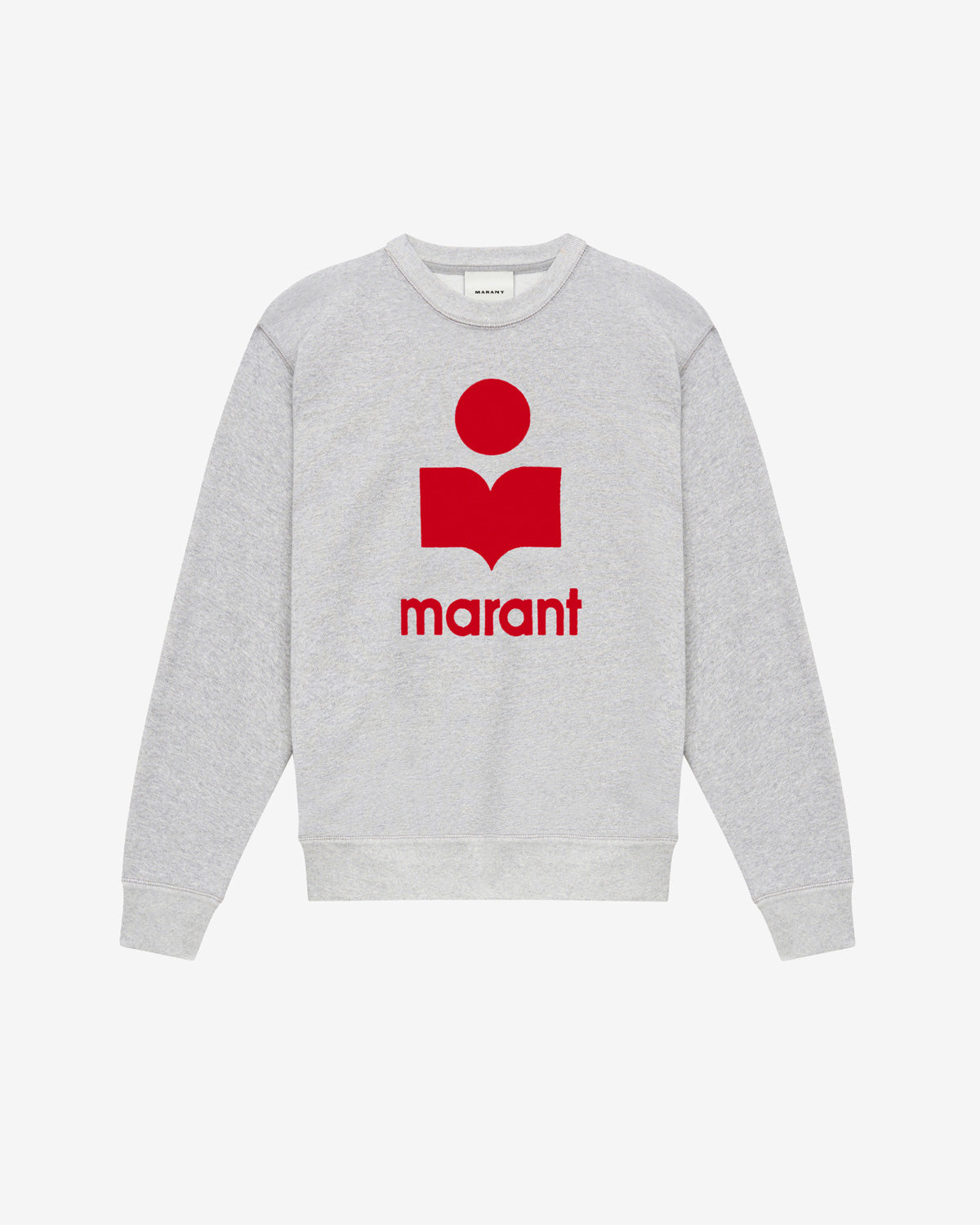 Sweatshirt mikoy Man Gris-rouge 4