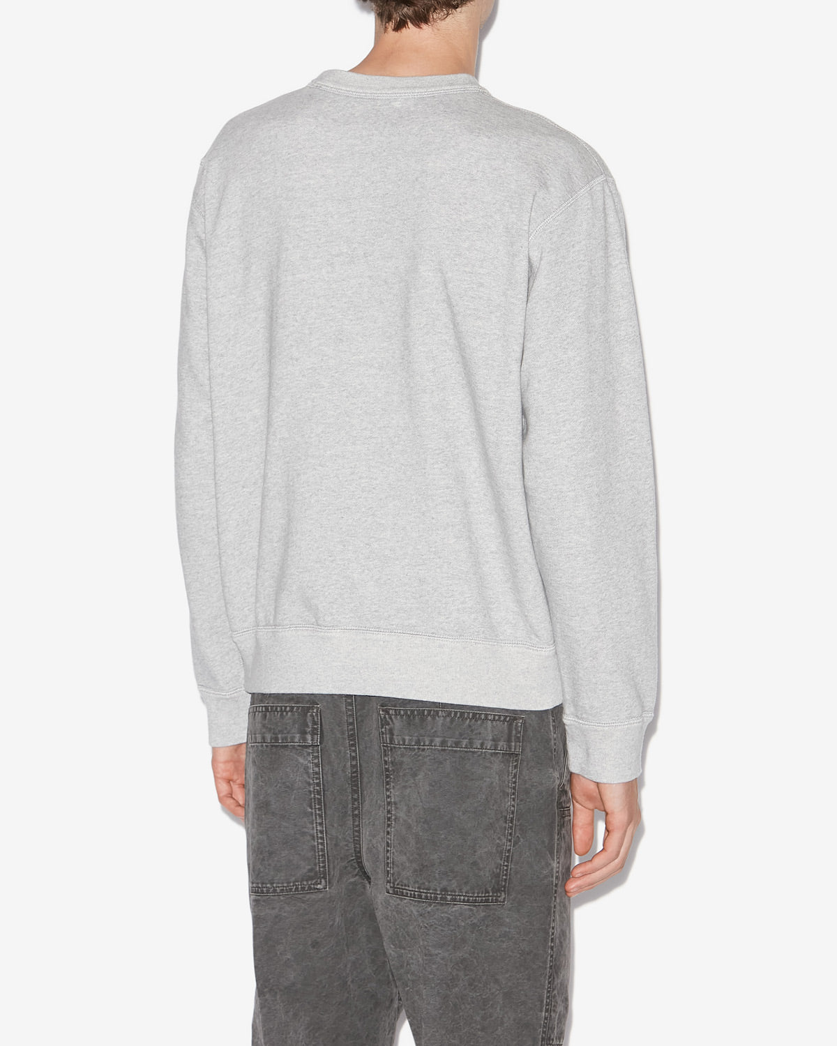 Sweatshirt mikoy Man Gris-rouge 4