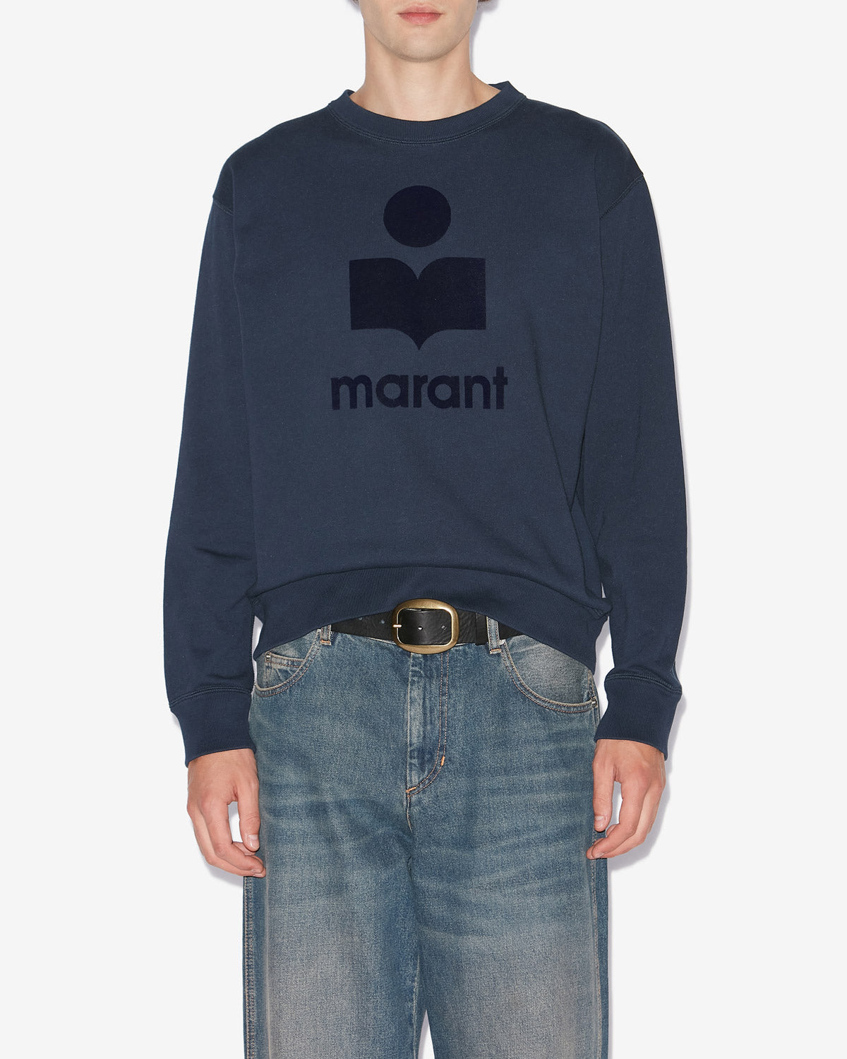 Mikoy sweatshirt Man Midnight-blue 4