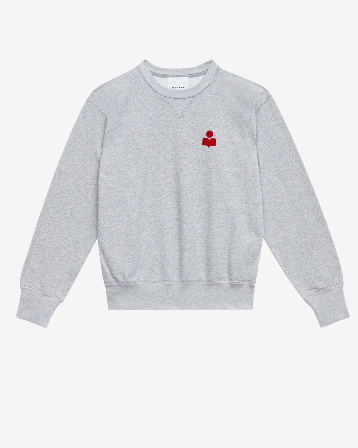 Sweatshirt mike Man Gray-red 3