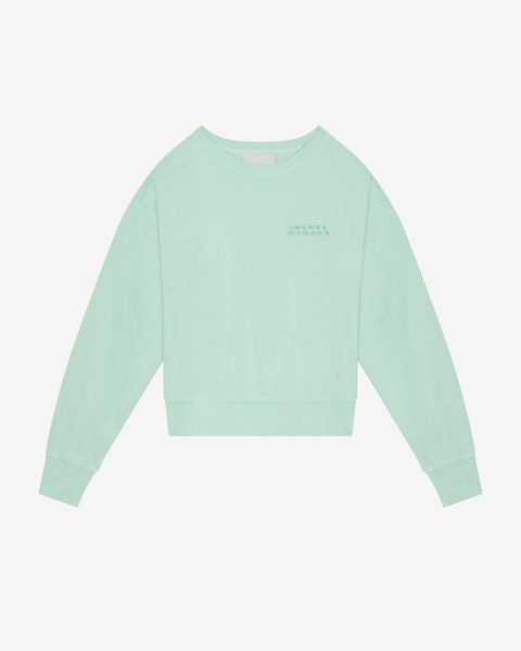 Sweatshirt shad Woman Sea vert 7