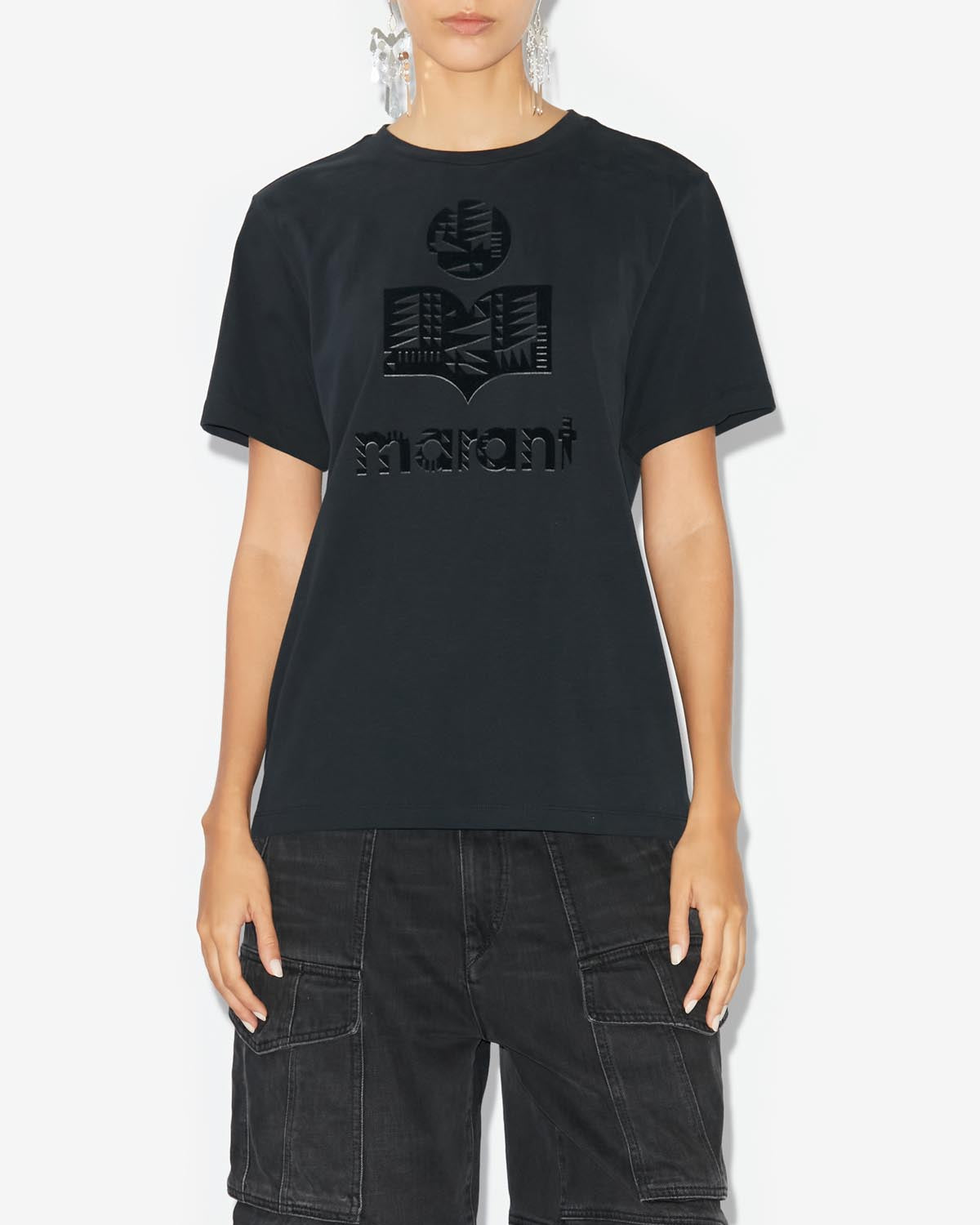 Zewel ロゴ tシャツ Woman 黒 5