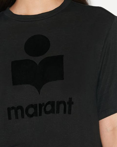 T-shirt zewel con logo a maniche corte - Nero - Woman - 3