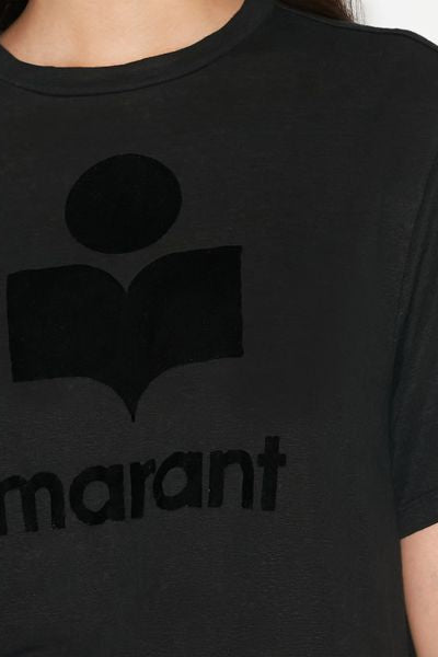 Camiseta con logotipo de manga corta zewel - Negro - Woman - 5