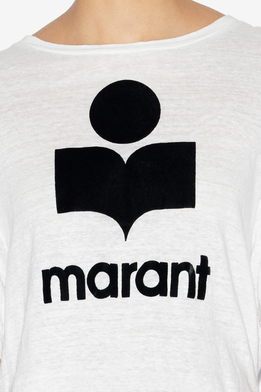 Camiseta con logotipo de manga corta zewel - Blanco - Woman - 5