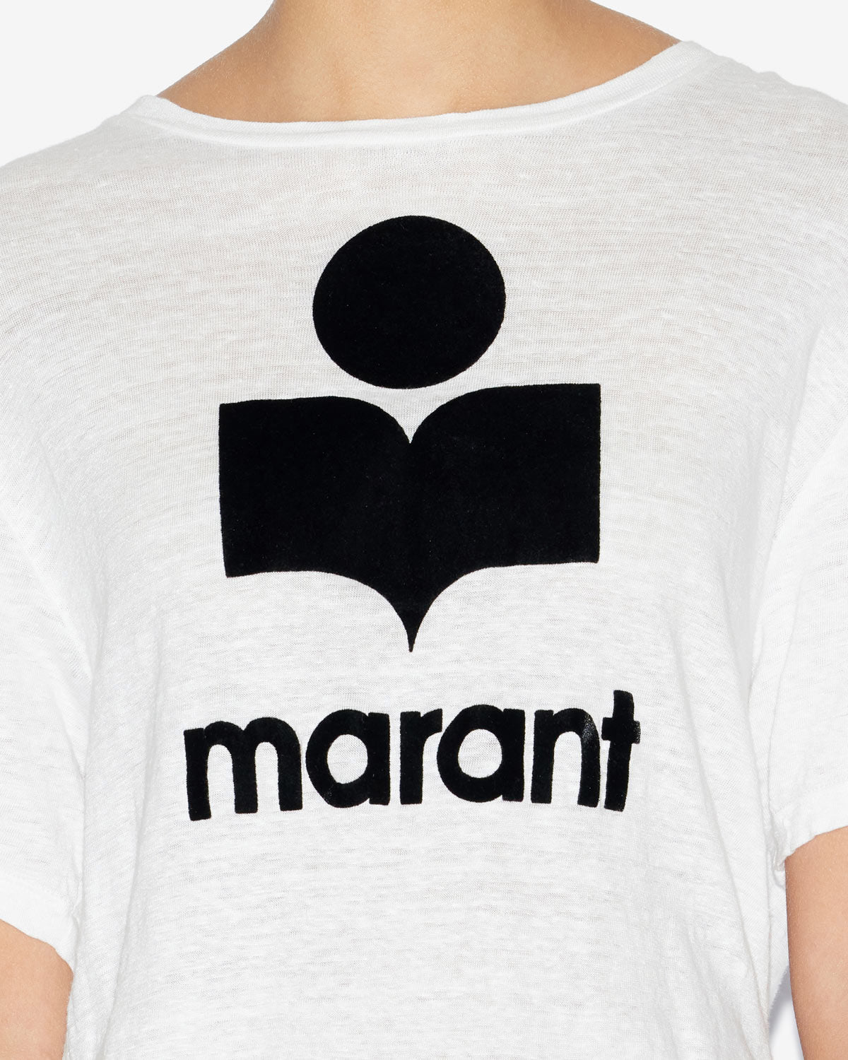 T-shirt zewel con logo a maniche corte - Bianco - Woman - 3