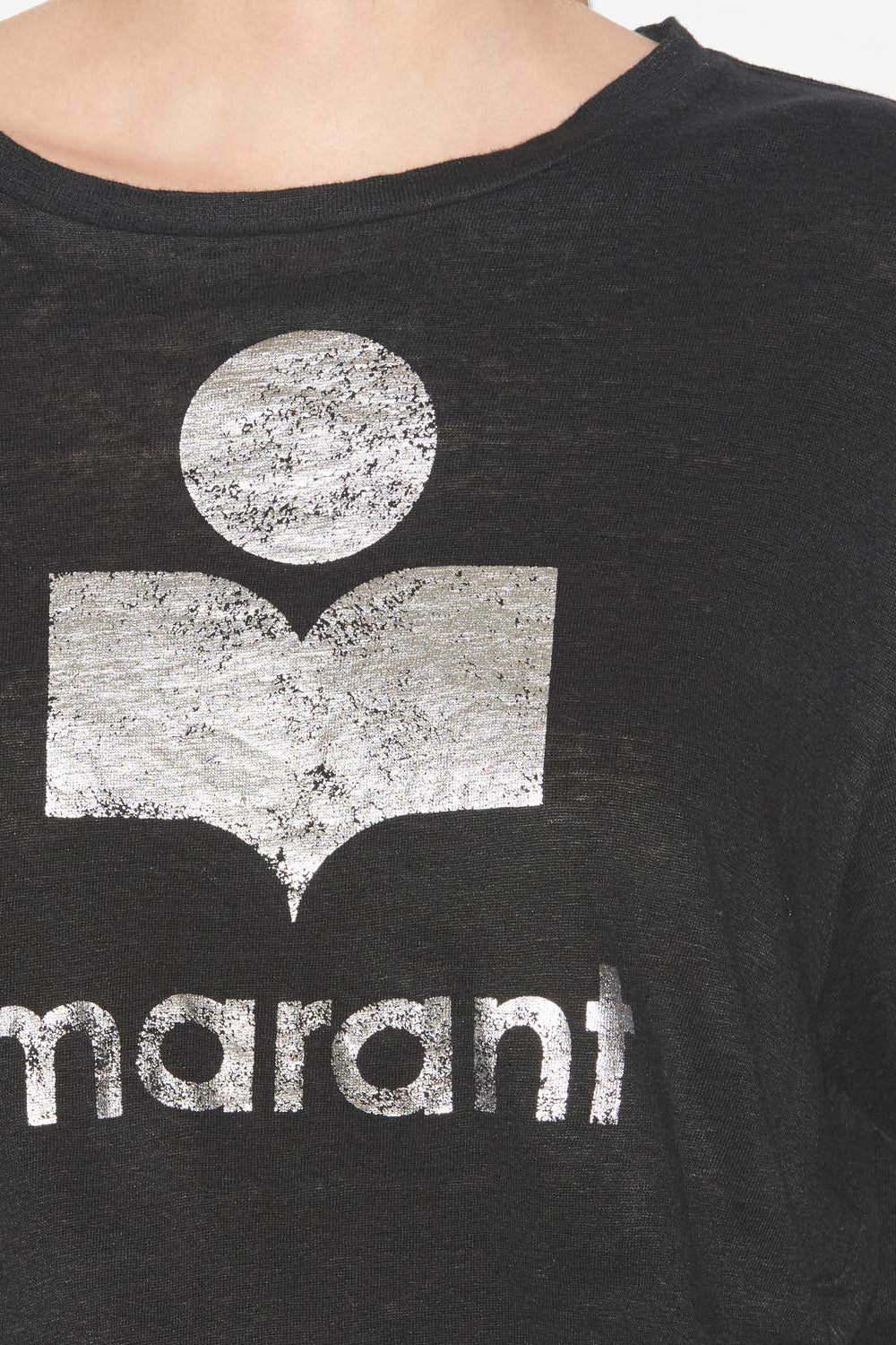 Camiseta con logotipo de manga corta zewel - Negro - Woman - 5