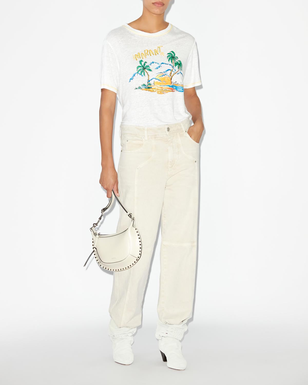 T-shirt zewel Woman Blanc 2