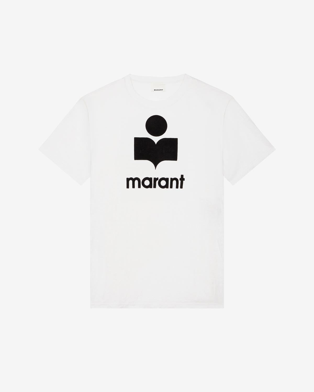 T-shirt karman mit logo Man Weiß 1