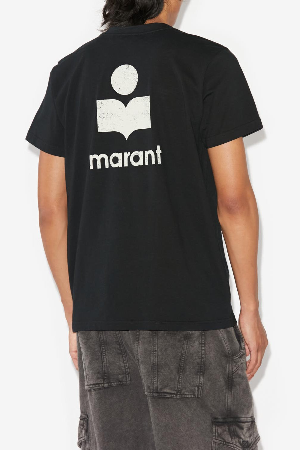 ザッファーロゴtシャツ - Black and ecru - Man - 5
