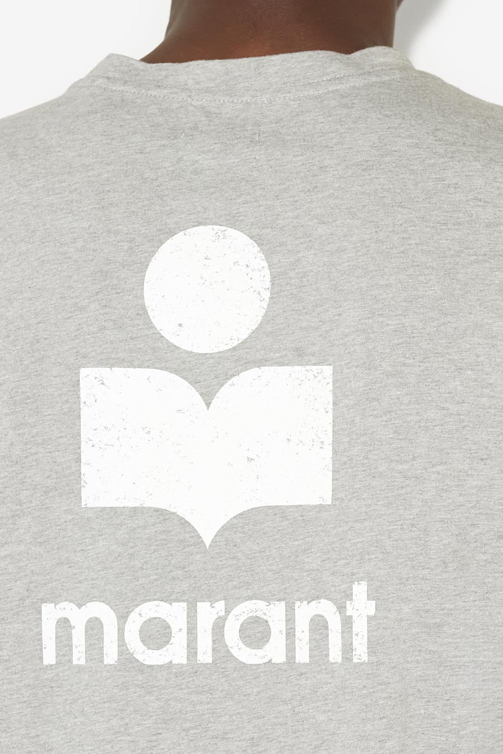 ザッファーロゴtシャツ - Ecru and gray - Man - 3
