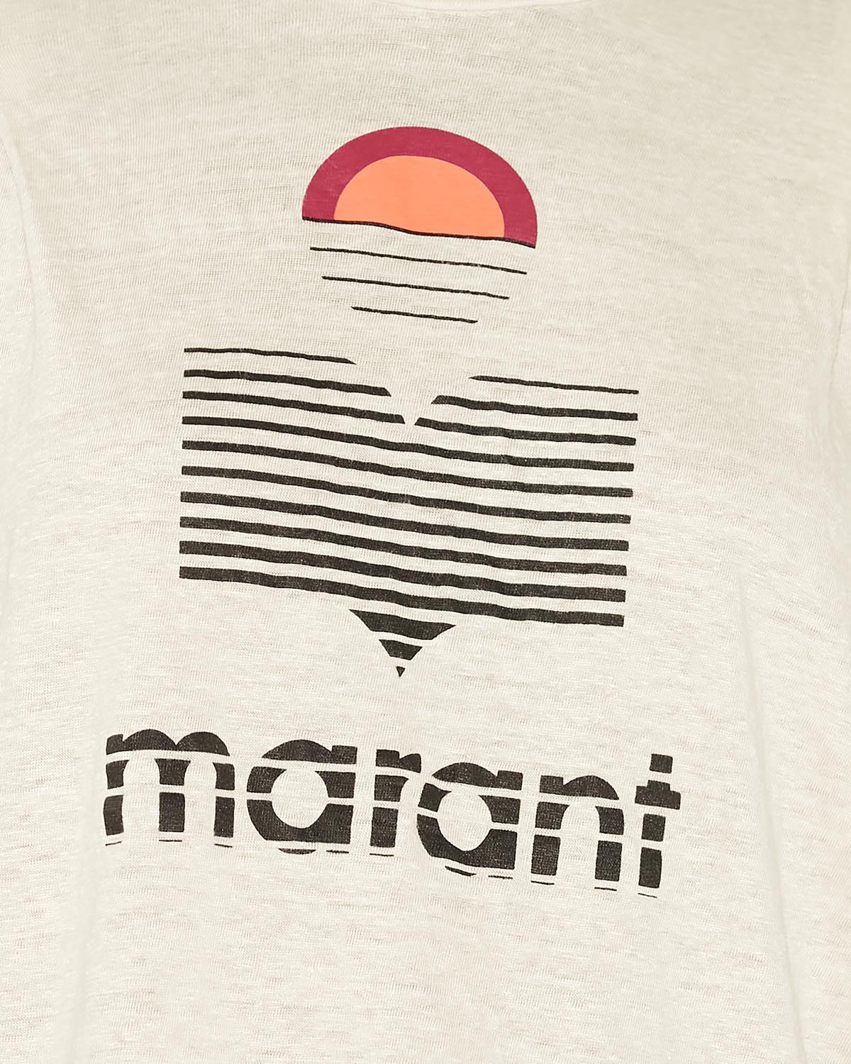 T-shirt kyanza mit logo Woman Naturfarben 3