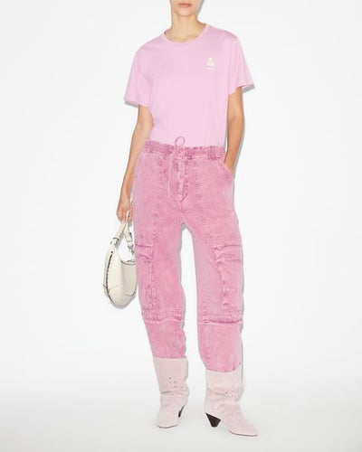 Aby logo tee-shirt - Pink - Woman - 2