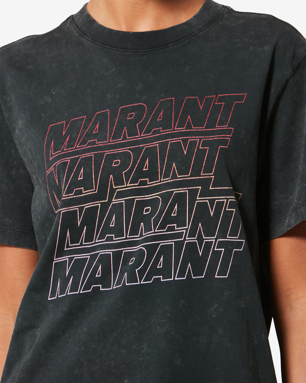 ZOELINE T-SHIRT Woman offblack | ISABEL MARANT Official online store