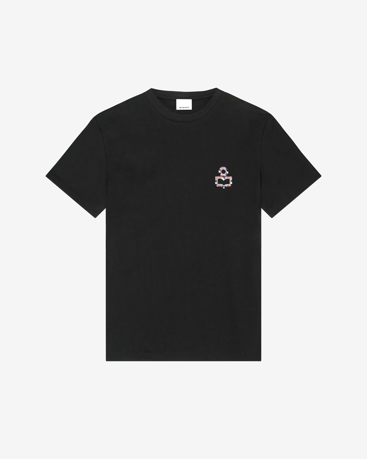 Hugo 로고 티셔츠 Man 검은색 1