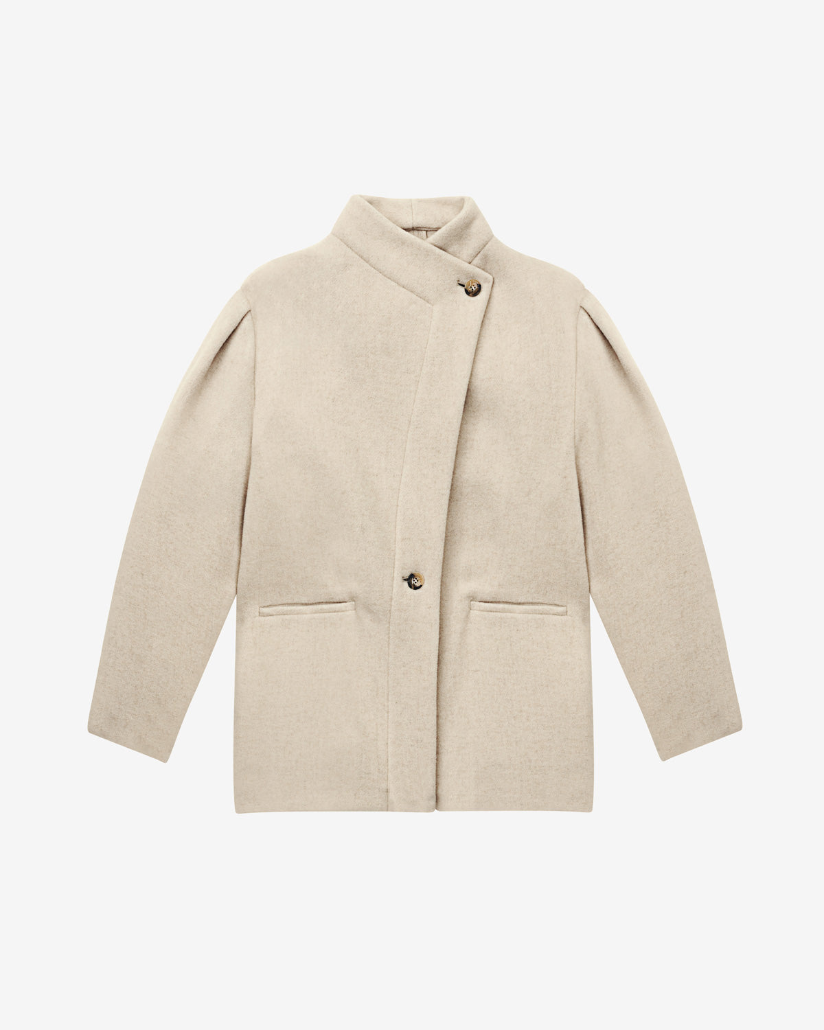 Jacke jabadi aus mischwolle - Naturfarben - Woman - 4