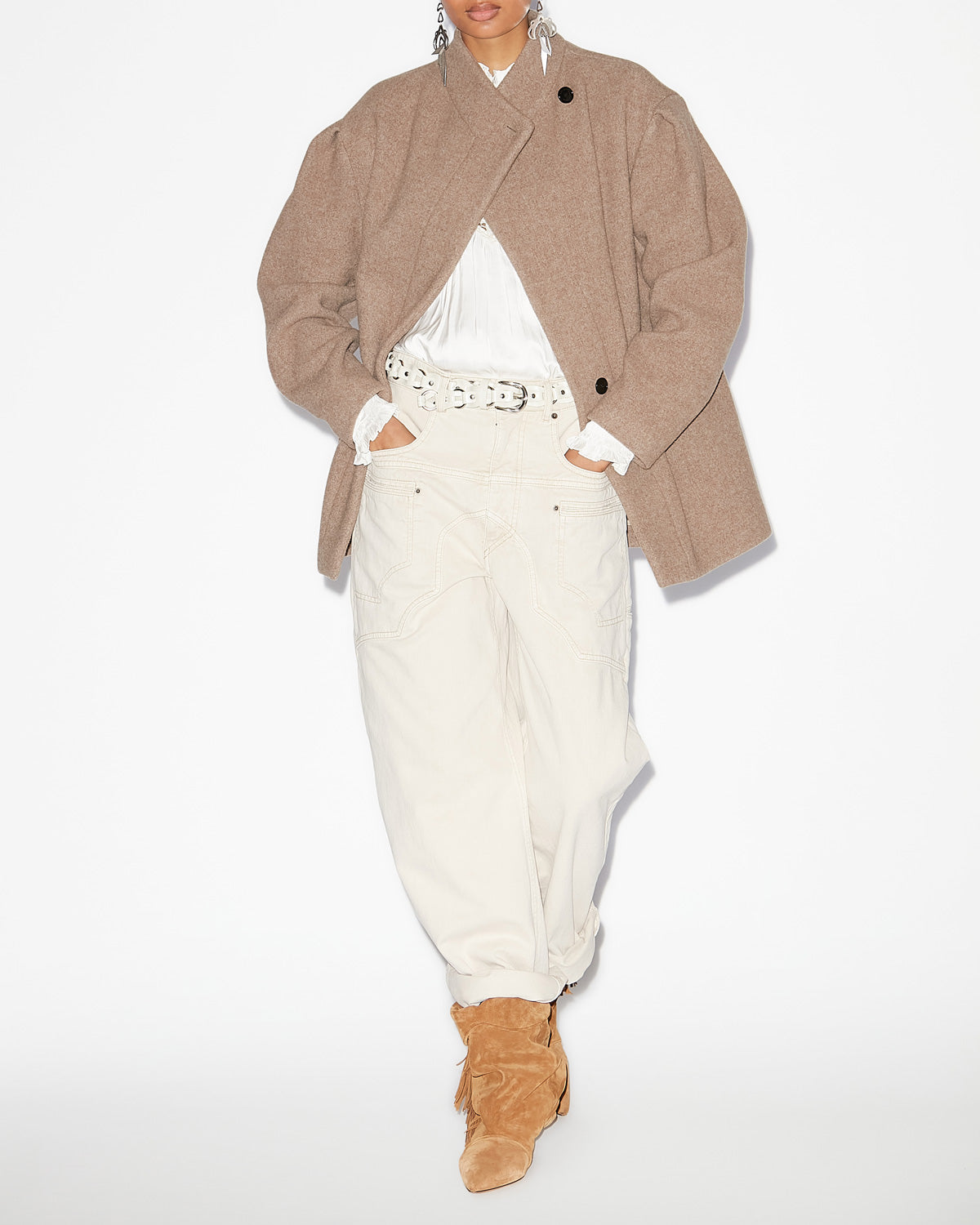 Veste jabadi Woman Taupe 4